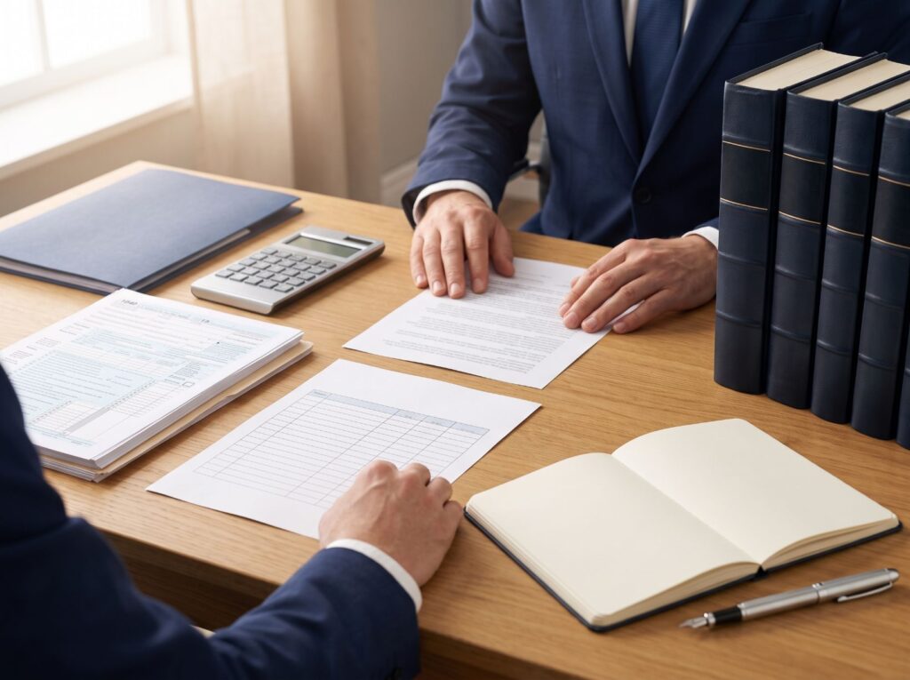 Asesor fiscal o abogado especializado en Derecho fiscal
